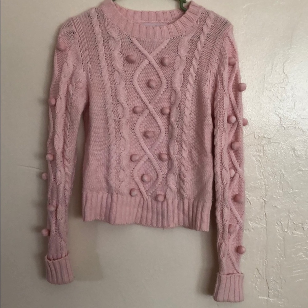 L’ecole des Femmes Cable Knit sweater